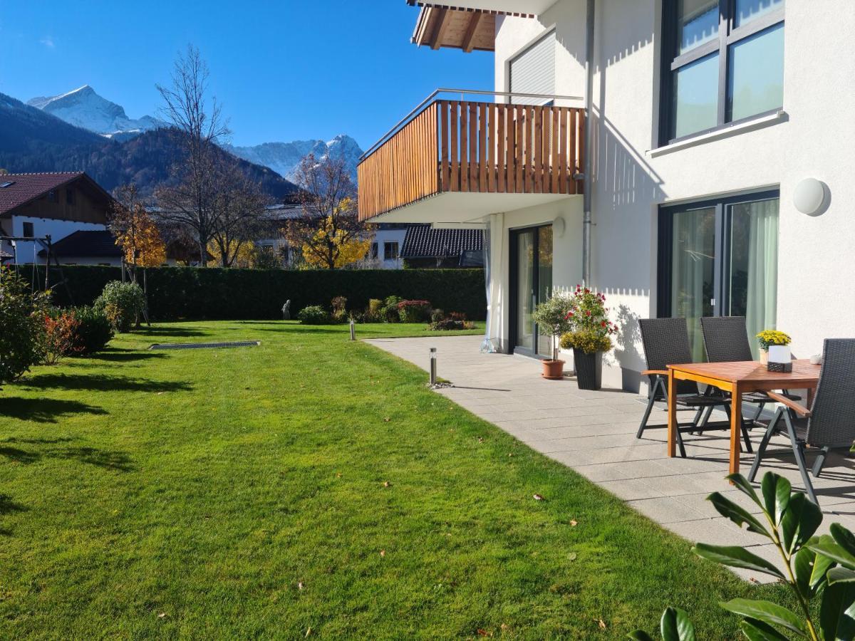 Ferienwohnung Blickfang Garmisch-Partenkirchen Dış mekan fotoğraf